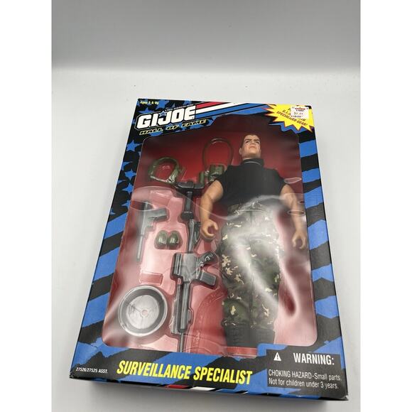GI JOE Hall Of Fame Surveillance Specialist Collectible Toy Doll 27526 27525 - Picture 14 of 14